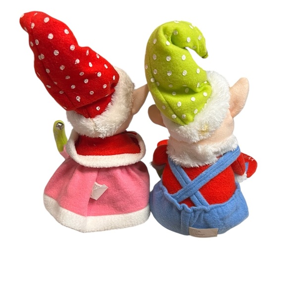 Adorable set of Christmas Boy & girl Elf Shelf Sitters with jingle bells 2011 - Picture 8 of 11